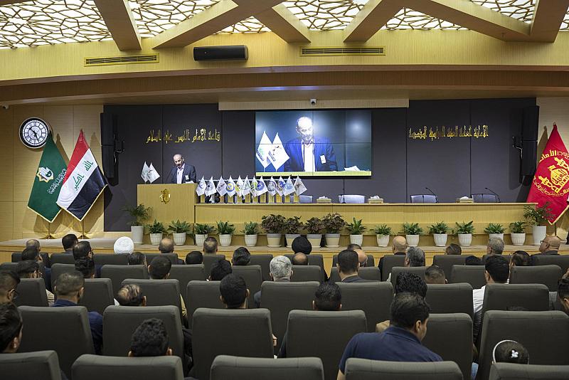 العتبة العباسية تنظم حفل تكريم الجامعات المشارِكة في مسابقة معارف التراث الفرقية الرمضانية