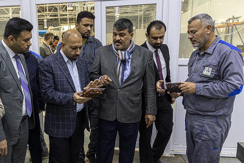 وفد مديرية زراعة بابل يشيد بمشاريع العتبة العبّاسية الزراعية
