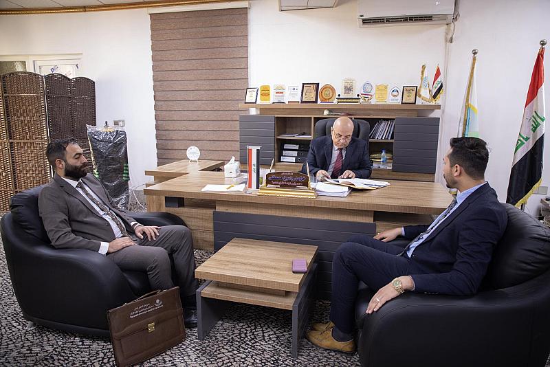 العتبة العباسية تقدّم دعوة لجامعة الحمدانية لمشاركة طلبتها في حفل التخرج المركزي