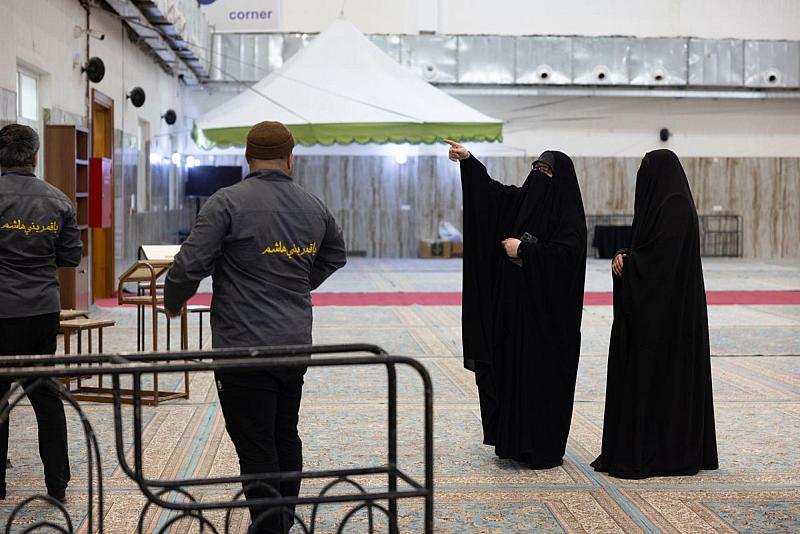 العتبة العباسية المقدسة تهيِّئ مجمع أبي الفضل العباس (عليه السلام) لاستقبال زائرات الأربعين