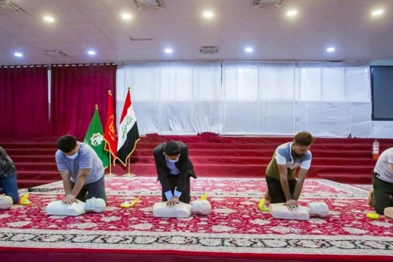جمعيّةُ كشّافة الكفيل تُقيم مخيّماً لمتطوّعي فرق الإخلاء الطبّي