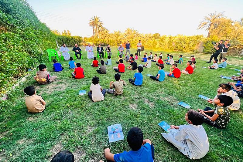 (1000) طالب بقضاء المدائن في بغداد يلتحقون بمشروع الدورات القرآنية الصيفية