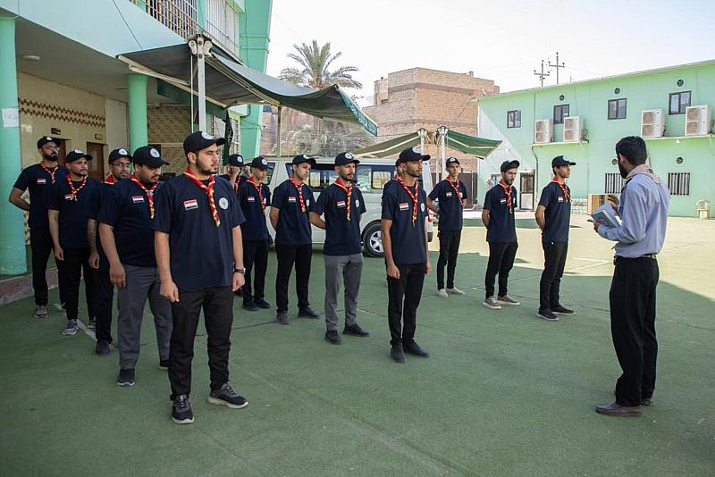جمعية كشافة الكفيل تنظم دورة تطويرية لإعداد مساعد القائد الكشفي
