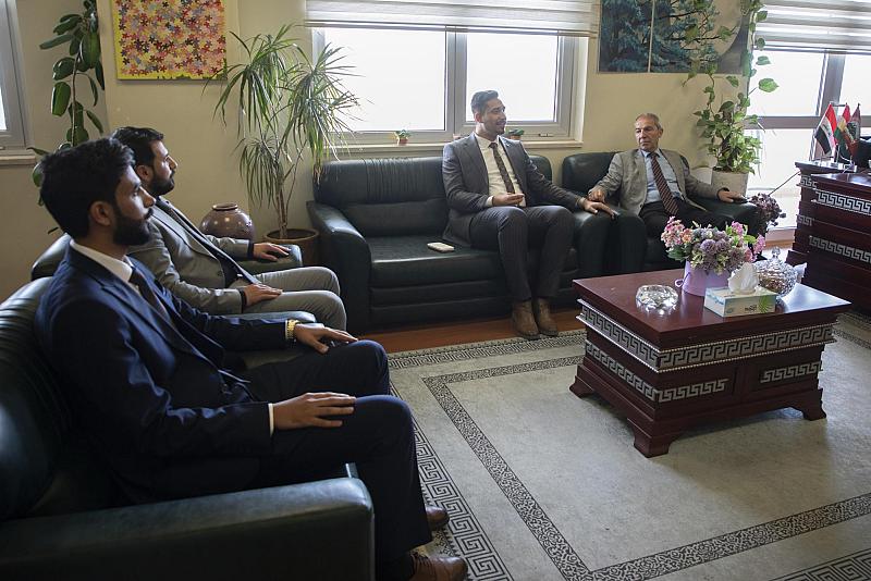 العتبة العبّاسية المقدسة تدعو جامعة السليمانية للمشاركة في الحفل المركزيّ لتخرّج طلبة الجامعات