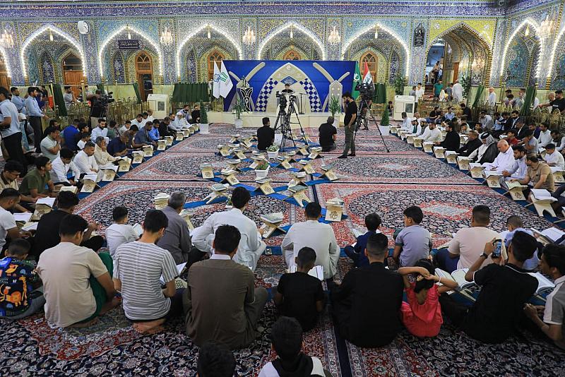 المجمع العلمي يقيم برنامج عرش التلاوة وينعى فقيد الأسرة القرآنية محمد الخرسان