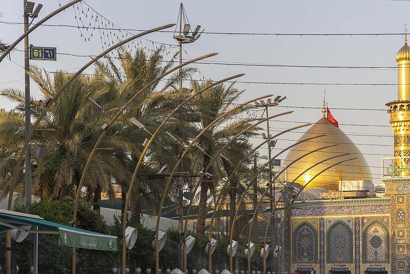 استعدادًا لشهر المحرم.. قسم بين الحرمين يهيئ منظومة الصوتيات في الساحة الوسطية