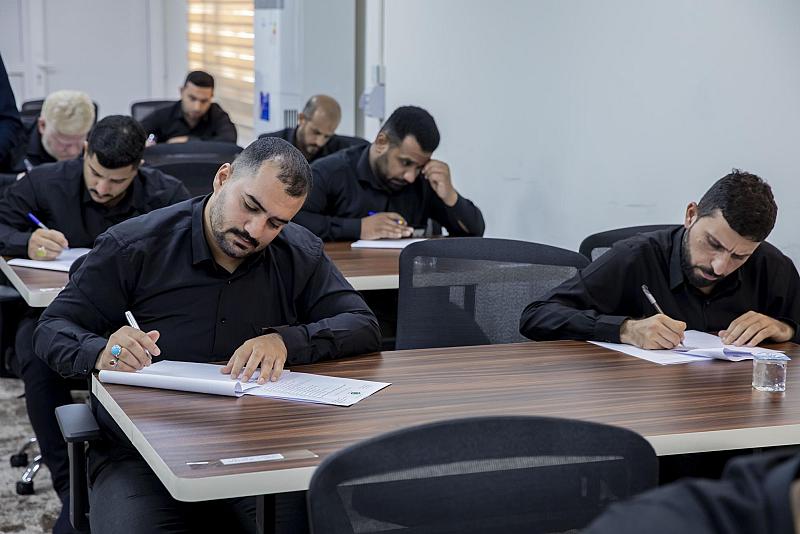 قسم التطوير يُجري اختبارات الكورس الأوّل لطلبة الأكاديميّة الإداريّة