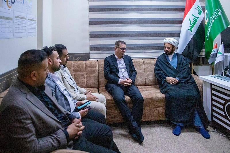 متحف الكفيل يبحث مع المركز العراقي إنشاء متحف خاص بمقتنيات الشهداء