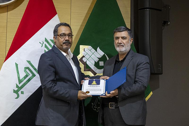العتبة العباسية المقدسة تكرّم اللّجان التحكيمية والفائزين في مسابقة (أمّ البركات) الثانية