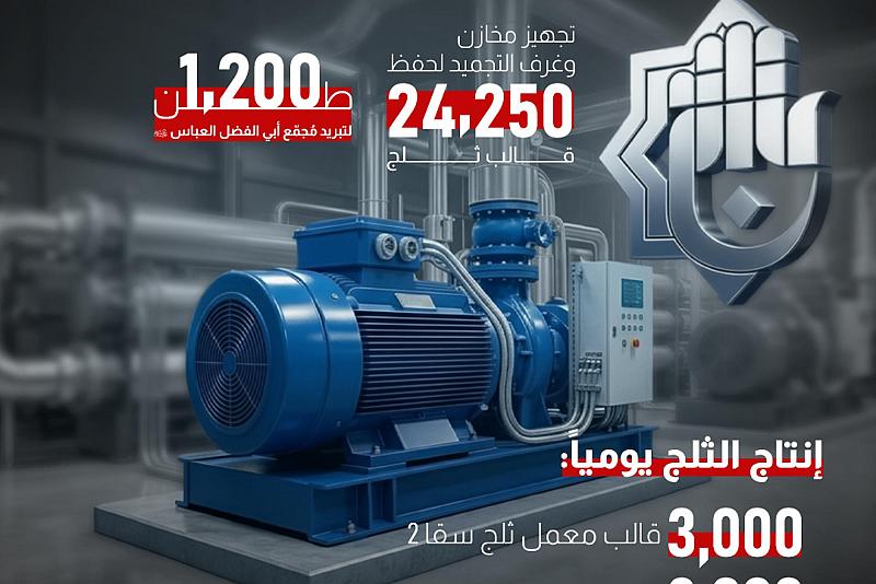 كيف أسهم قسم التبريد والتكييف في خدمة زائري عاشوراء؟ 