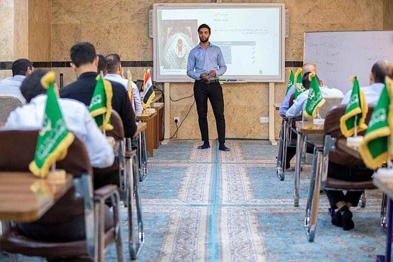 قسم التطوير يقيم ورشة لتعليم اللغة الفارسية لعدد من منتسبي العتبة العباسية المقدسة