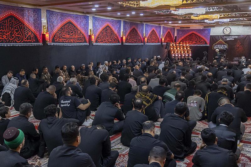 مضيف العتبة العباسية المقدسة يقيم مجلس عزائه السنوي لإحياء ذكرى عاشوراء