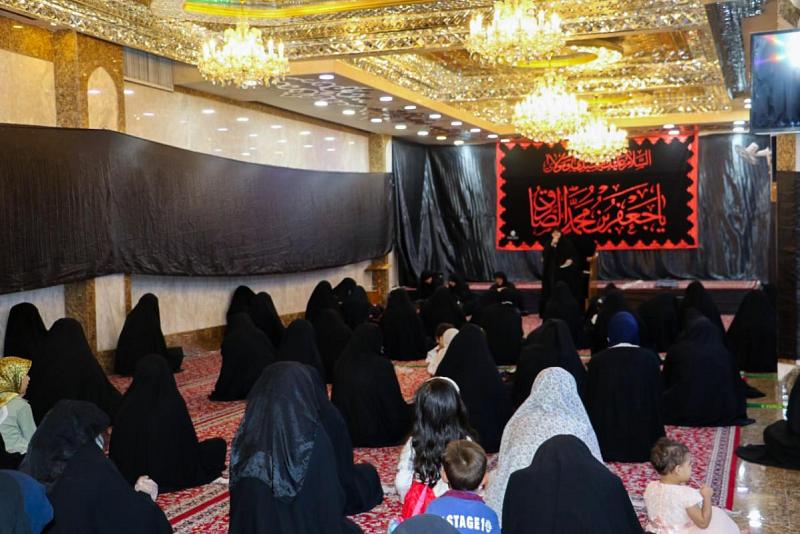 فعّاليةٌ عزائيّة نسويّة لاستذكار شهادة الإمام جعفر الصادق (عليه السلام)