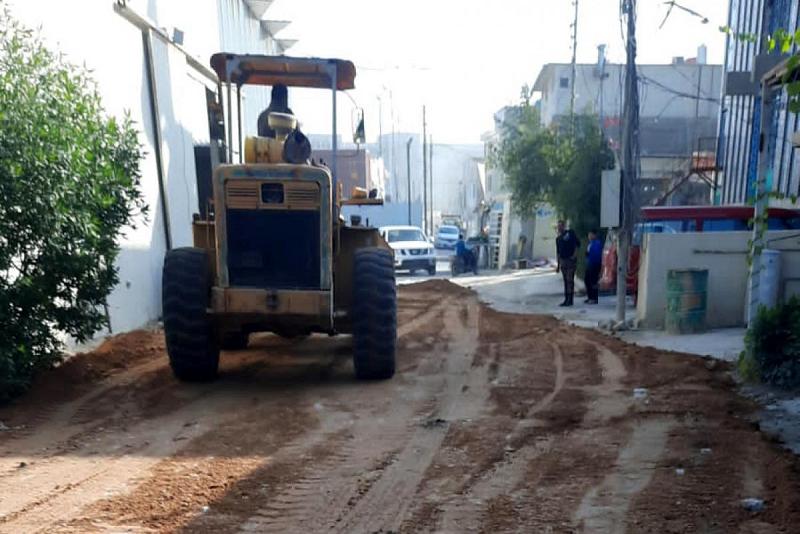 قسمُ الصيانة والإنشاءات الهندسيّة يشرع بتأهيل أحد طرق محافظة كربلاء