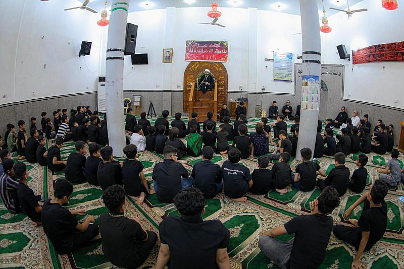 المجمع العلمي يواصل إقامة مجالس العزاء في ذكرى شهادة الإمام الجواد (عليه السلام)