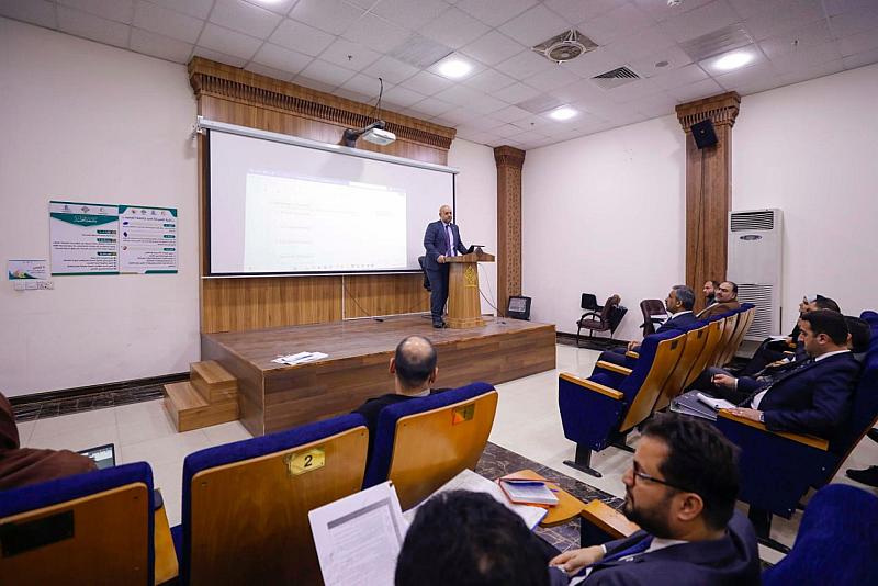 جامعة العميد تنظم ورشة عمل عن معايير الاعتماد البرامجي لكليات الصيدلة