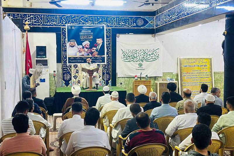 المجمع العلمي يقيم محفًلا قرآنيًّا في قضاء الحسينية ببغداد
