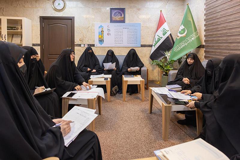 قسم الشؤون الطبية يعقد اجتماعًا مع مسؤولات المواقع النسوية لبحث استعدادات زيارة الأربعين