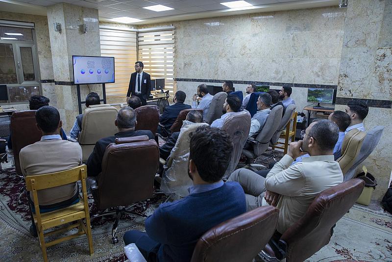 قسم الشؤون الفكرية يستمرّ بتنظيم ورشته حول المصطلحات ذات العلاقة مع مفهوم (Bib frame)