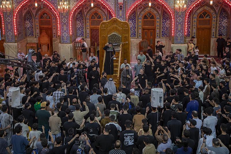 العتبة العباسية المقدسة تختتم مجالس العزاء بذكرى شهادة الإمام الجواد (عليه السلام)