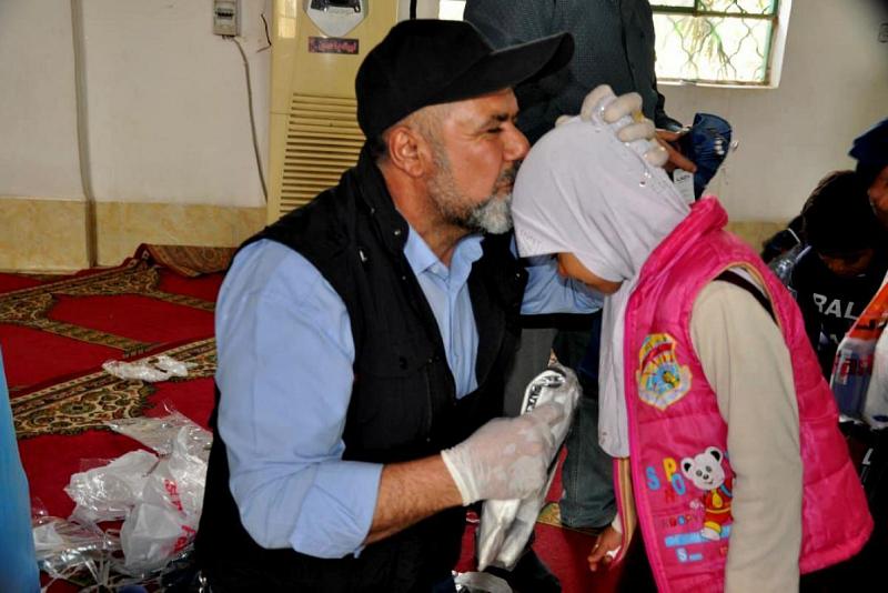 تقديمُ الدعم لأكثر من (300) عائلةٍ من عوائل الشهداء والمتعفّفين
