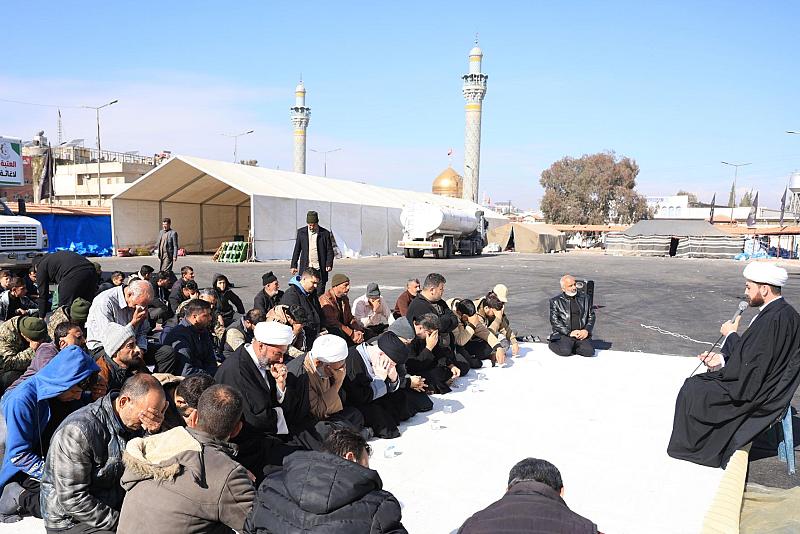 العتبة العباسية تحيي ذكرى شهادة السيدة فاطمة الزهراء (عليها السلام) في سوريا