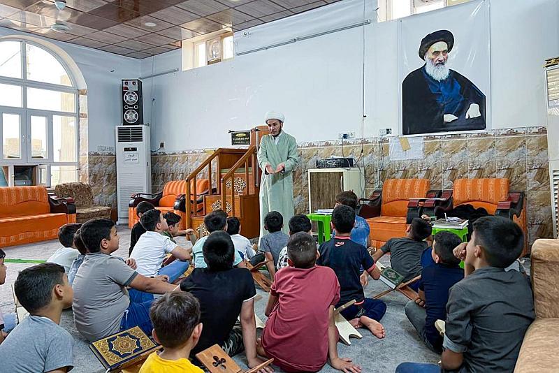 المجمع العلمي يواصل فعاليات مشروع الدورات القرآنية الصيفية في كركوك