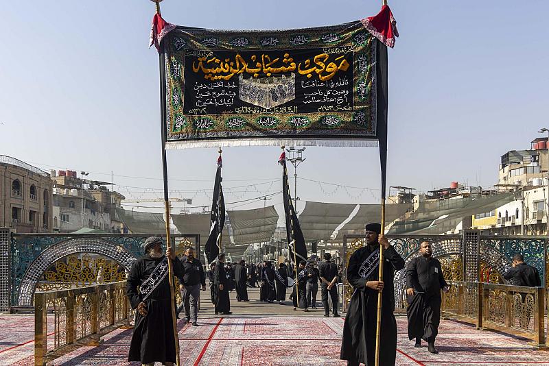 في ذكرى شهادة النبي الأعظم (صلى الله عليه وآله).. ملاكات العتبة العباسية المقدسة تنظم انسيابية حركة المواكب العزائية