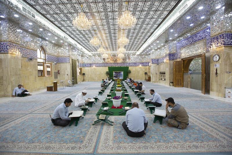 مقامُ الإمام المهديّ (عجّل الله فرجه) يحتضن ختمةً قرآنيّة طيلة شهر رمضان