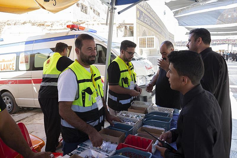 قسم الشؤون الطبية يعلن تقديم الخدمات الطبية لأكثر من (6000) حالة خلال زيارة سامراء