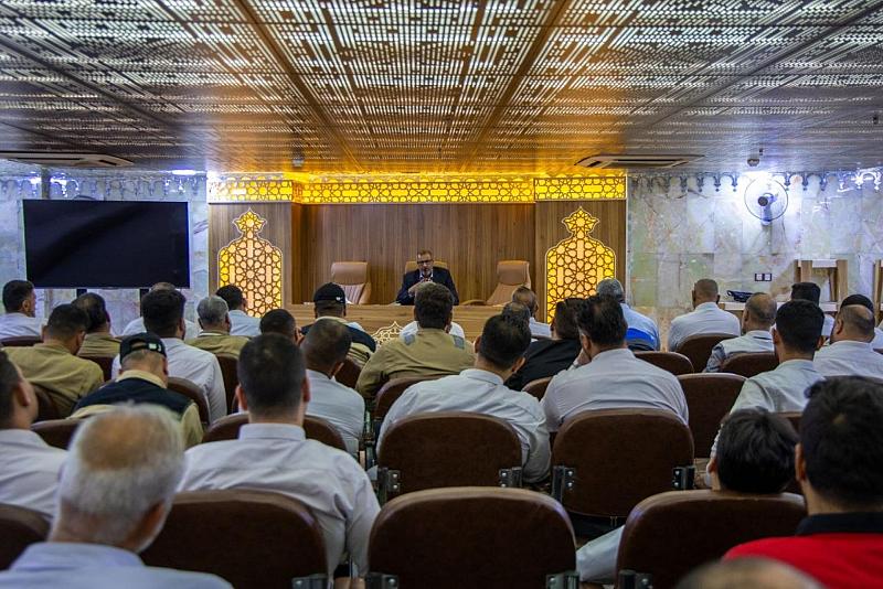 قسم مقام الإمام المهدي (عجّل الله فرجه) يناقش استعداداته المبكرة لشهر المحرم الحرام