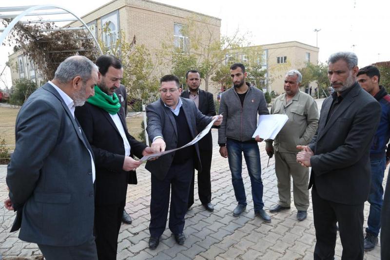 الأمينُ العامّ للعتبة العبّاسية المقدّسة يُجري جولةً ميدانيّةً على بعض مشاريعها ويحثّ القائمين عليها على بذل المزيد من الجهد والعطاء..