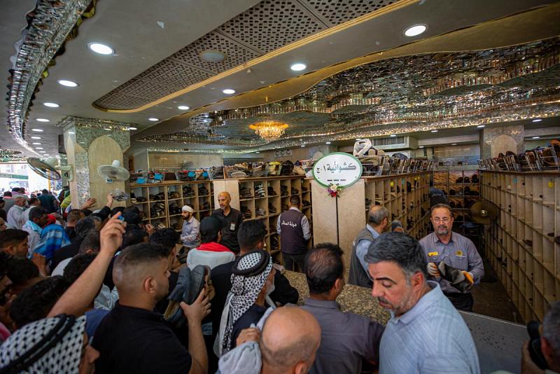 قسمُ الشؤون الخدميّة يكثّف أعماله في زيارة يوم عرفة