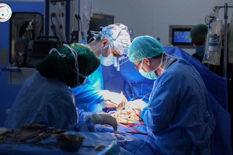 أطباء الكفيل ينجحون بمعالجة طفلة بعمر الـ(6) أعوام تعاني من تشوهات قلب ولادية.