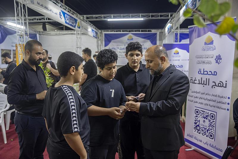 أنشطة قرآنية ومعرفية متنوعة ينظمها الموكب الثقافي العام في مجمع الشيخ الكليني 