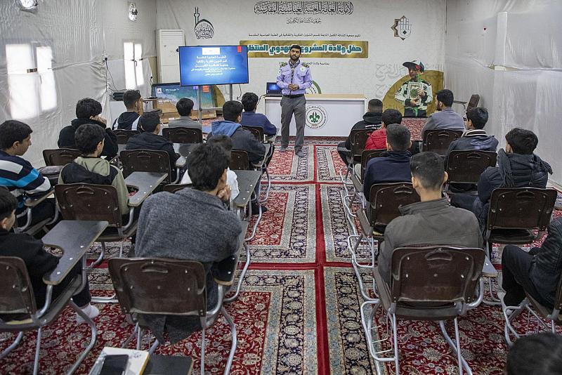 قسم الشؤون الفكرية ينظّم برنامجًا ثقافيًّا لوفد ملتقى فتية الجوادين (عليهم السلام)