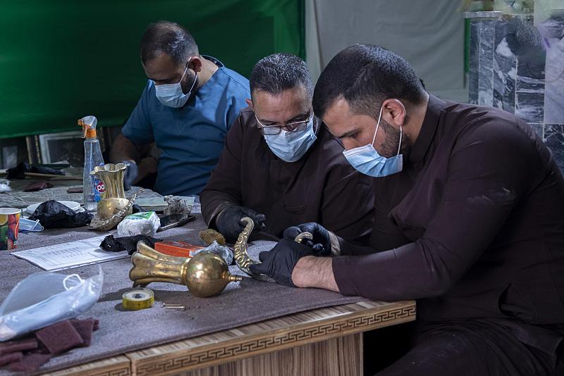 متحف الكفيل ينظم ورشة تدريبية لملاكات متحف العتبة العسكرية المقدسة