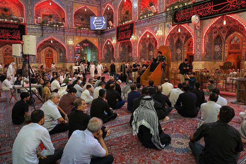 العتبة العباسية المقدسة تختتم مجالسها العزائية بذكرى شهادة الإمام محمد الباقر (عليه السلام)