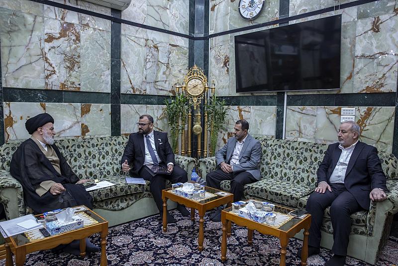 سماحة السيد الصافي يؤكد تطوير برامج تقنية تسهّل عملية الوصول إلى البيانات وحفظ خصوصيّتها