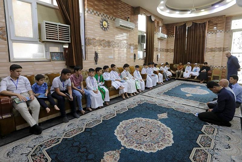 المجمع العلمي: نحو (4000) طالب يشاركون في مشروع الدورات القرآنية بكربلاء