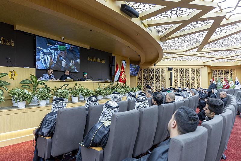 العتبة العباسية المقدسة تناقش مع العشائر الكربلائية الاستعدادات لإحياء ذكرى دفن الأجساد الطاهرة