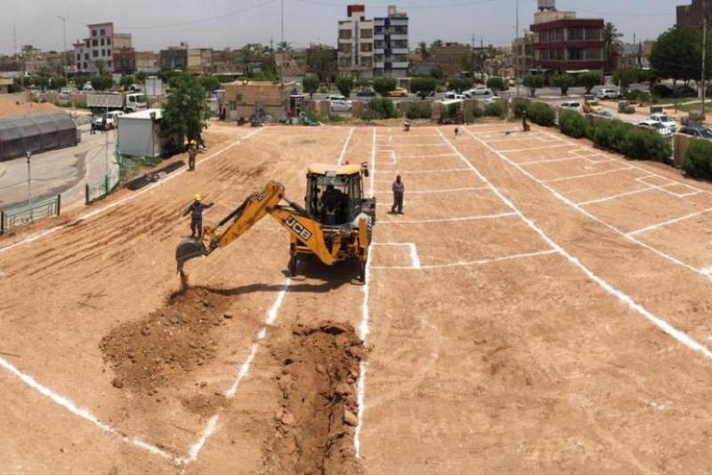 المباشرةُ بأعمال المرحلة الثانية لمشروع ردهة الحياة الرابعة في كربلاء