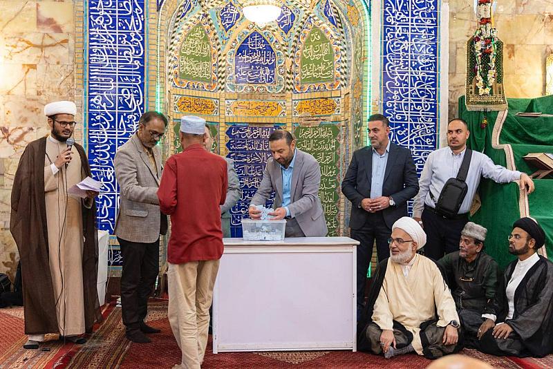 وفود العتبات المقدّسة يُجرون قرعة مسابقة مهرجان أمير المؤمنين (عليه السلام) في الهند