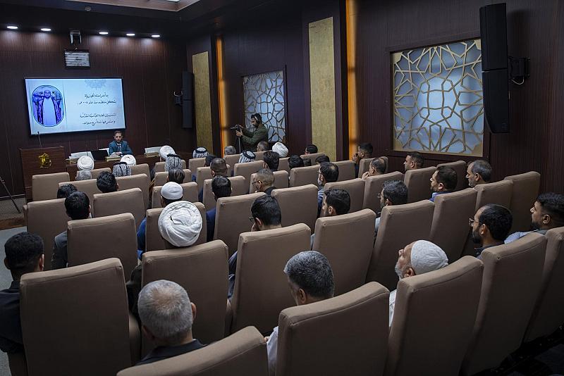 قسم شؤون المعارف يعقد ندوةً علميةً حول تراث المرحوم الشيخ الدكتور أمجد البرقعاوي