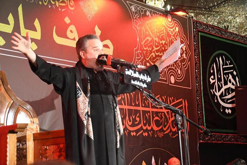 مقامُ الإمام المهديّ (عجّل الله فرجه) يحتضنُ مجلساً عزائيّاً بذكرى شهادة الزهراء (عليها السلام)