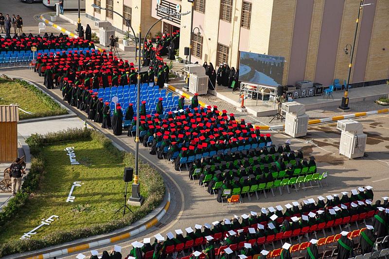 بحضور متوليها الشرعي.. العتبة العباسية تختتم فعاليات حفل التخرج المركزي لطالبات الجامعات العراقية