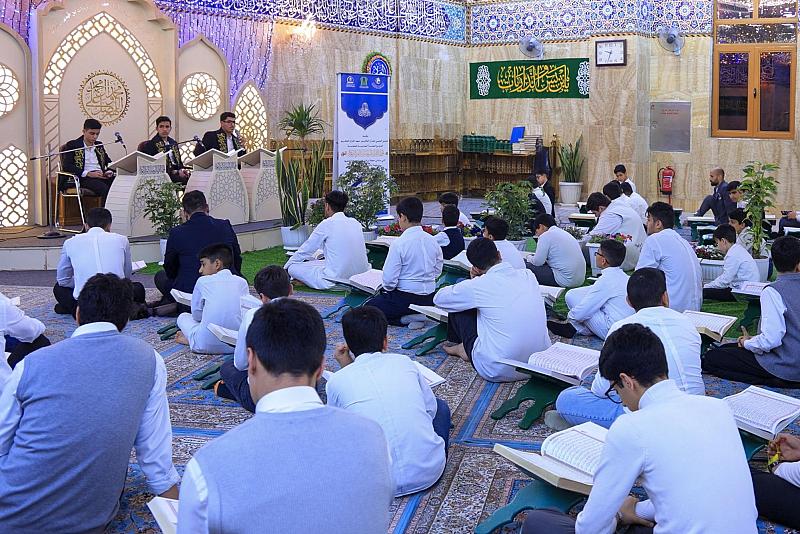 انطلاق الختمة القرآنية المرتلة حفظًا بنسختها الخامسة في مقام الإمام المهدي (عجّل الله فرجه)