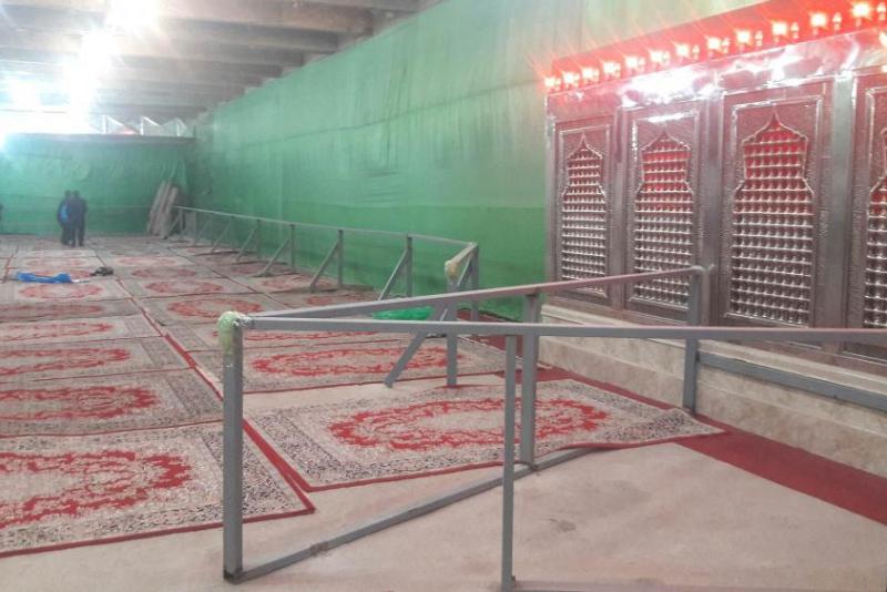 قسمُ الصيانة الهندسيّة تُنجز فواصل لسردابَيْ الإمام الحسين والإمام الجواد(عليهما السلام)..