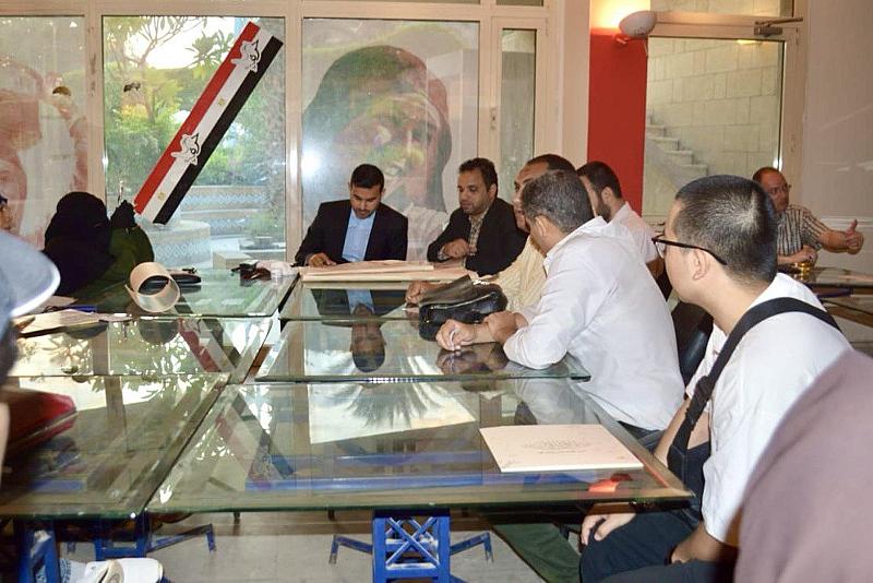 المجمع العلمي يقيم ورشة للخط العربي في ملتقى القاهرة الدولي لفن الخط