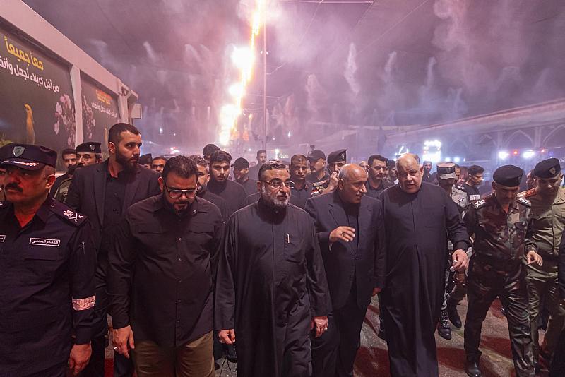 الأمين العام للعتبة العباسية يطلع على آخر الاستعدادات لاستقبال زائري يوم العاشر من شهر محرم الحرام